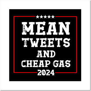 Mean Tweets And Cheap Gas Posters and Art